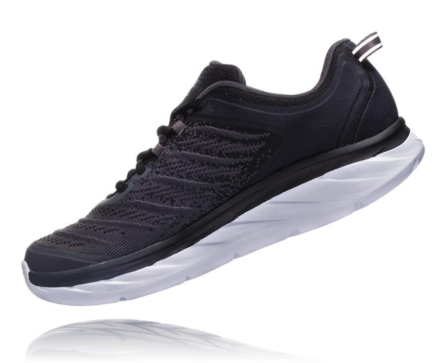 Hoka One One Koşu Ayakkabısı Erkek Siyah/Beyaz - Akasa - WS2497168